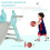 Homcom Tobogán Infantil Bicolor 147 x 82 x 85.5 cm 2