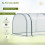 Outsunny Invernadero Túnel Bicolor 350 x 100 x 80cm 4