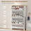 Homcom Zapatero Blanco 72 x 26 x 112 cm 4