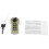 4 Digit Code Combination Cam Cabinet Password Security Coded Lock with Key ABS 2