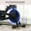 Homcom Bicicleta Estática Azul 103 x 53 x 114 cm 5