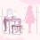 ZONEKIZ Tocador Infantil Rosa 55 x 36 x 86 cm 6