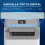 Homcom Deshumidificador Blanco 35.5 x 28 x 52.2 cm 2