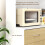 Homcom Alacena de Cocina Marrón 80 x 40 x 180 cm 5