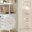 Homcom Estantería de Cocina Blanco 80 x 42 x 171 cm 9