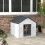 PawHut Caseta para Perro Bicolor 84.2 x 98.2 x 82 cm 2