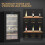 Homcom Nevera Vino Negro 43 x 45 x 75 cm 4