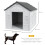 PawHut Caseta para Perro Bicolor 84.2 x 98.2 x 82 cm 3