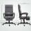 Vinsetto Silla de Oficina Gris 68 x 67 x 119 cm 3