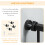 PawHut Barrera de Seguridad Negro 101 x 3.5 x 104.1 cm 5