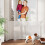 PawHut Barrera para Perro Blanco 142 x 10 x 87 cm 2