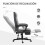 Vinsetto Silla de Oficina Gris 68 x 67 x 119 cm 5