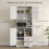 Homcom Alacena de Cocina Blanco 70 x 40 x 180 cm 3