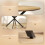 Homcom Mesa de Comedor Marrón 120 x 120 x 75 cm 6