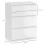 Homcom Cómoda con Cajone Blanco 55 x 34 x 75 cm 3