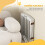PawHut Barrera de Seguridad Blanco 207.5 x 30 x 61 cm 2