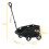 PawHut Cochecito para Perro Negro 53 x 45 x 28 cm 3