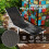 Outsunny Tumbona Gris 166 x 60 x 84 cm 5