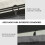 Outsunny Laterales para Carpa Gris 302 x 205 cm 6