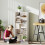 Homcom Librería Blanco 60 x 24 x 133.5 cm 2