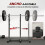 Soporte Barras Pesa Negro 87 x 65 x 158 cm 4