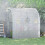 Outsunny Invernadero Blanco 200 x 100 x 215 cm 3
