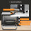 Homcom Horno Eléctrico Gris 44 x 32 x 28.1 cm 4