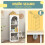 Librería Infantil Blanco 40 x 30 x 139.5 cm 4