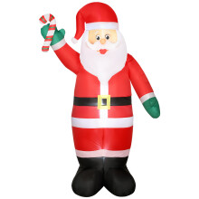 Papá Noel Hinchable Rojo 144 x 90 x 240 cm