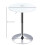 Homcom Mesa de Bar Blanco 60 x 60 x 93 cm 3