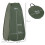 Outsunny Tienda de Ducha Verde 100 x 100 x 185cm 3