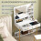 Homcom Tocador de Maquillaje Blanco 80 x 40 x 138 cm 5