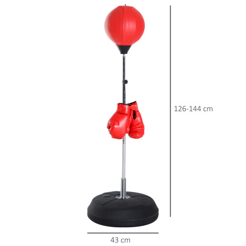 Homcom Saco de Boxeo Bicolor 43 x 43 x 144 cm 2