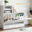 Homcom Muebles de Entrada Blanco 85 x 24 x 80 cm 6