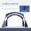 Outsunny Toldo de Refugio Azul 350 x 350 x 222 cm 3