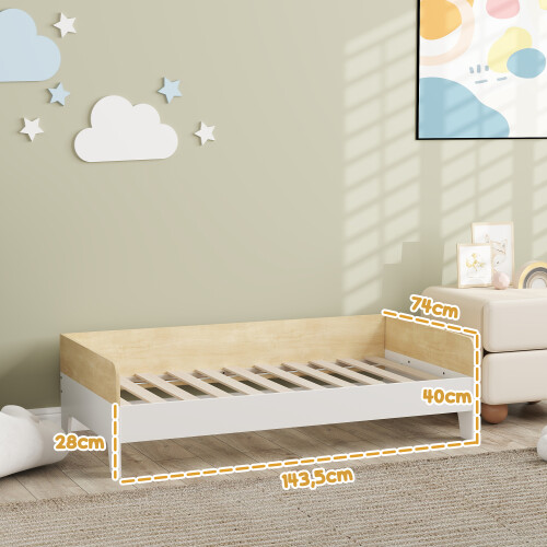 Cama Infantil Bicolor 143.5 x 74 x 40 cm 2