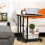 Homcom Mesa Lateral Bicolor 51 x 36 x 65 cm 2