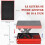 Durhand Plataforma Elevadora para Motocicleta Bicolor 41.5 x 23.5 x 37 cm 3