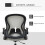 Vinsetto Silla de Escritorio Gris 59 x 65 x 122 cm 6