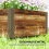 Outsunny Jardinera con Celosía Marrón 65 x 31 x 147 cm 4