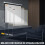 Homcom Pantalla Proyector Blanco 181 x 8 x 138 cm 4