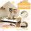 Cama Infantil Bicolor 143.5 x 74 x 40 cm 5