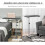 Homcom Mesa Auxiliar Negro 77 x 40 x 100 cm 5