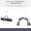 Outsunny Toldo de Refugio Azul 350 x 350 x 222 cm 4