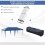Outsunny Carpa Plegable Azul 585 x 295 x 270 cm 2