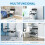 Homcom Silla con Inodoro Negro 52.5 x 46 x 97 cm 3