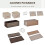 Homcom Cómoda de Tela Multicolor 58 x 29 x 78.5 cm 2