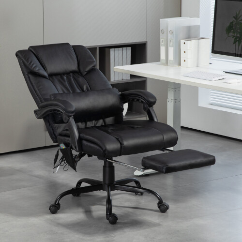 Vinsetto Silla de Oficina Negro 66 x 75 x 122 cm 1