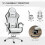 Vinsetto Silla Gaming Blanco 65 x 65 x 129 cm 6