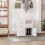 Homcom Armario Modular Plástico Blanco 75 x 37 x 73cm 2